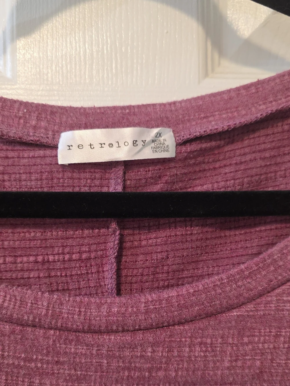 Retrology Mauve Top 2x - Picture 2 of 3